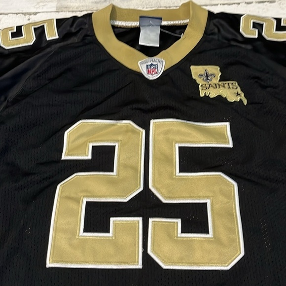 Reebok Reggie Bush Saints Jersey - Picture 2 of 9